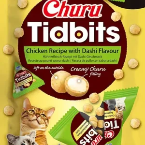 Kundfavorit Churu Cat Tidbits Chicken With Dashi - 3st