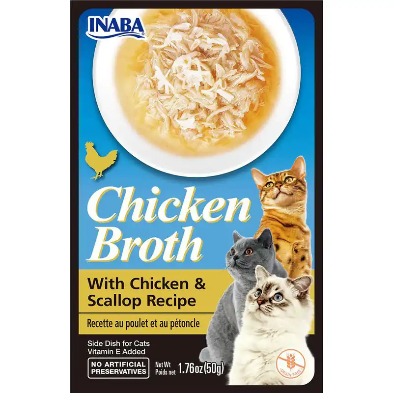 Ciao Kycklingbuljong med kyckling och kammussla för katt 40 g prisnedsättning