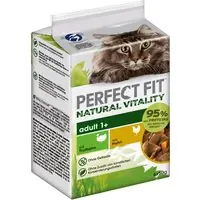 Perfect Fit Natural Vitality - Djuphavsfisk + Lax 6 x 50 g Trygg betalning