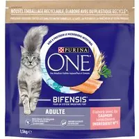 PURINA ONE Adult Lax & fullkorn Ekonomipack 4 x 1,5 kg Populär