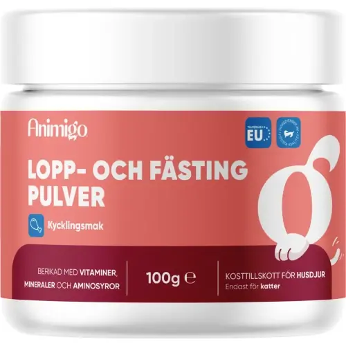 Lägg i varukorgen Köp Lopp- och fästingmedel till katt, 100g l Animigo