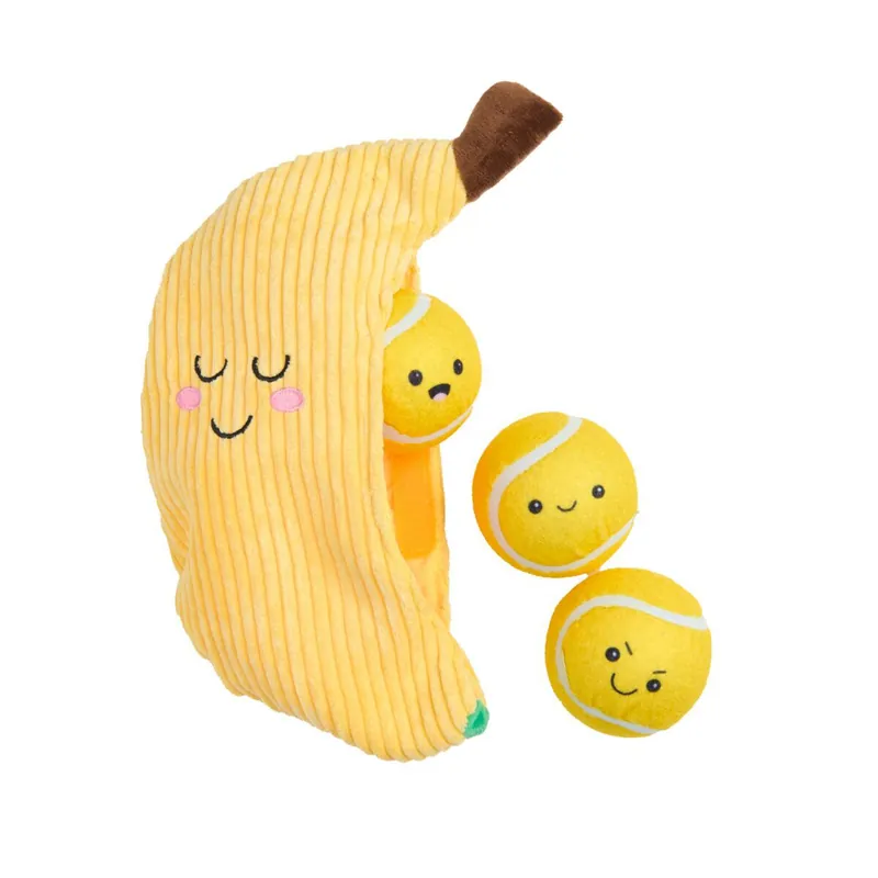 Begränsat antal Little&Bigger Juicy Vibes Banan med Tennisbollar