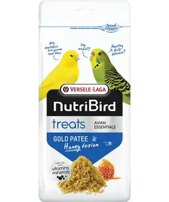 Premium NutriBird Treats Gold Patee Honey Fusion 250g