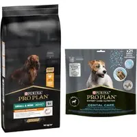 14 kg PURINA PRO PLAN + 345 g Dental Care för små hundar på köpet! - Small & Mini Adult Everyday Nutrition (14 kg) Expressleverans