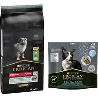 12 kg / 14 kg PURINA PRO PLAN + 345 g Dental Care Medium Dog på köpet! - Medium Puppy lamm & ris Sensitive Digestion (12 kg) Kampanjpris