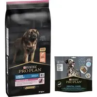 12 kg / 14 kg PURINA PRO PLAN + 426 g Dental Care för stora hundar på köpet! - Large Robust Adult Sensitive Skin lax (14 kg) Sänkt pris