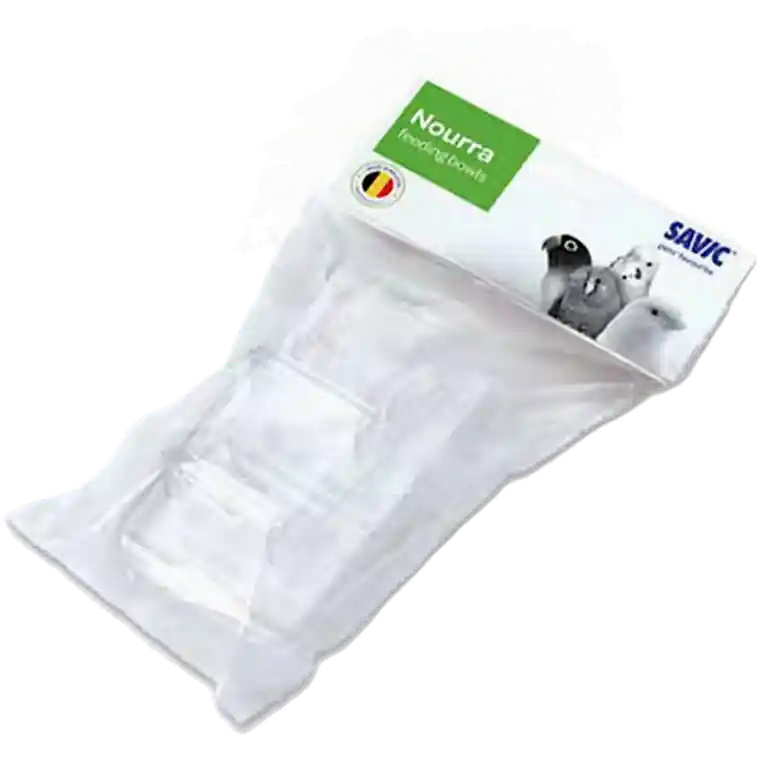 Rabatter 2 Feeder with Cover Transparent 2st
