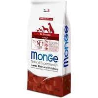 Monge Natural Superpremium Lamm, ris & potatis - 12 kg Köp nu
