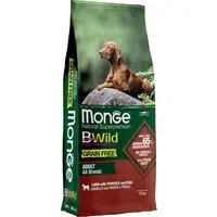 Rea Monge Bwild Grain Free All Breeds Lamm med potatis och ärtor - 12 kg