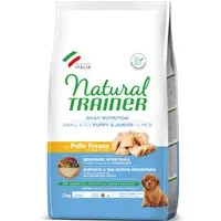 Natural Trainer Puppy & Junior Small & Toy med kyckling - 2 kg Nedsatt pris