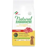 Snabb leverans Natural Trainer Adult Small & Toy med nötkött - 7 kg