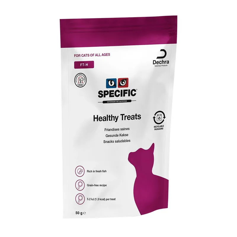 Snabb frakt Specific Cat FT-H Healthy Treats 50 g