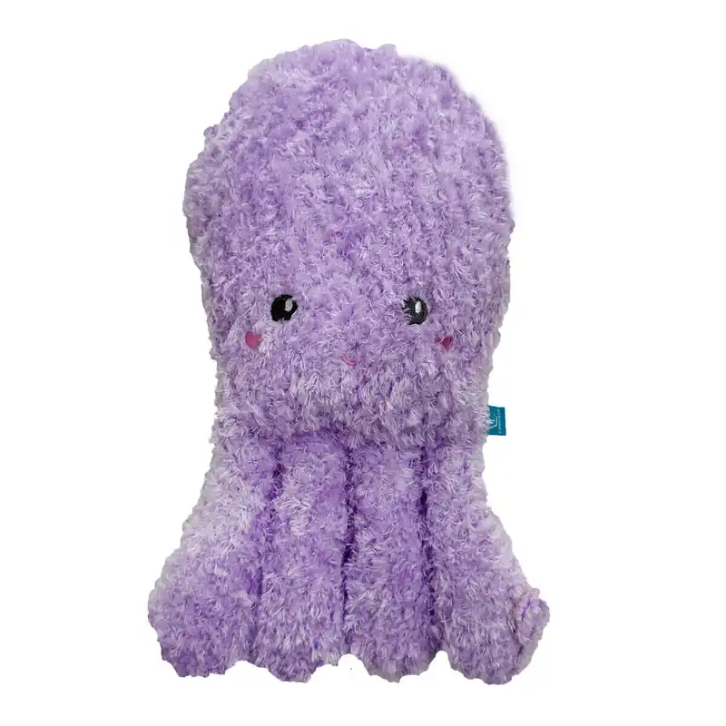 Bark-A-Boo Tough Toys Summer Bläckfisk Mjuk Hundleksak 35 cm Rabatt