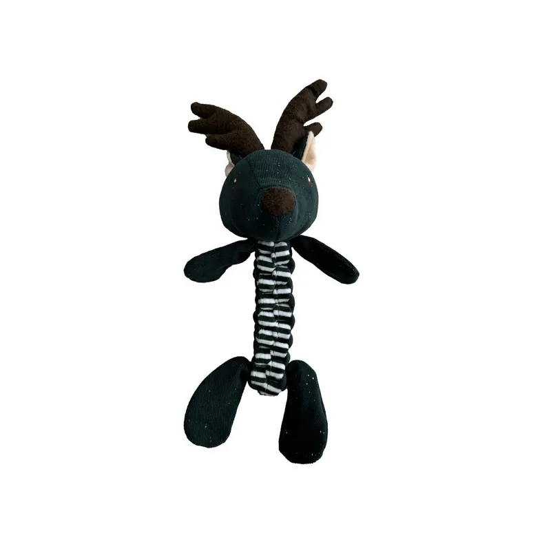 Bästa pris Bark-a-Boo Evergreen Hjort med Vävd Kropp 33 cm