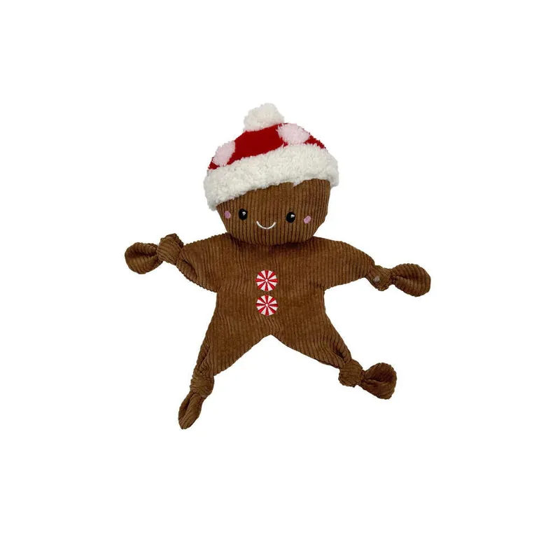 Billig Bark-A-Boo Happy Holidays Pepparkaksgubbe med Rep 31 cm