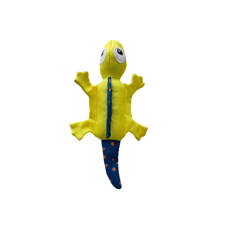 Kampanj Bark-a-Boo Wild World Geckoödla Mjukisdjur till Hund 28 cm
