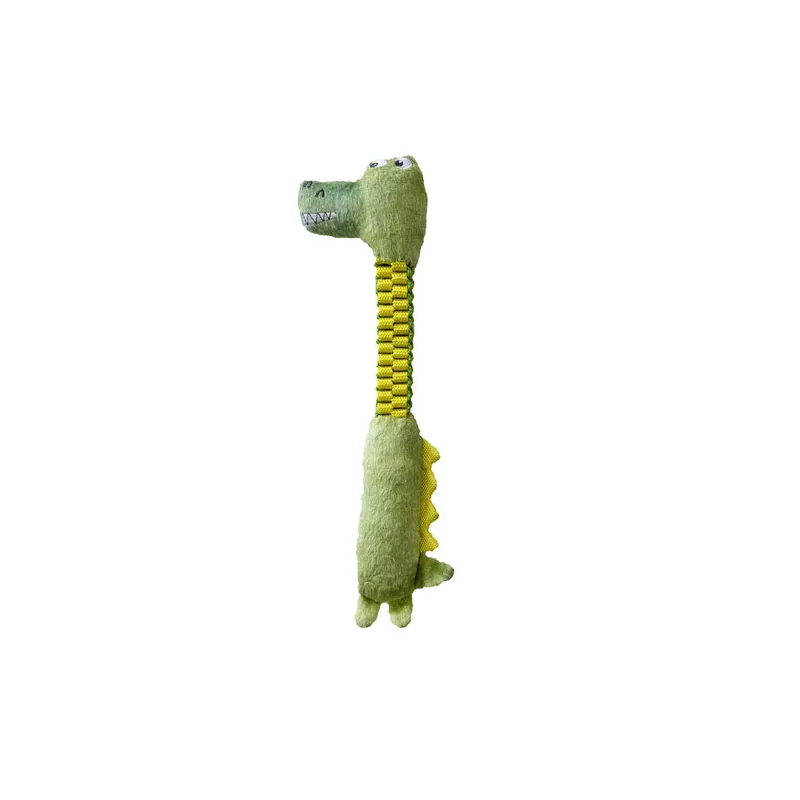Bark-a-Boo Wild World Alligator med Lång Hals Mjukisdjur till Hund 29 cm Begränsat antal