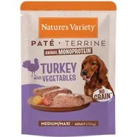 Lågt pris Nature‘s Variety Original Paté No Grain Medium/Maxi Adult 8 x 300 g - Kalkon