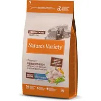 Nature‘s Variety Healthy Grains Medium/Maxi Adult White Fish - 3 kg Begränsad tid