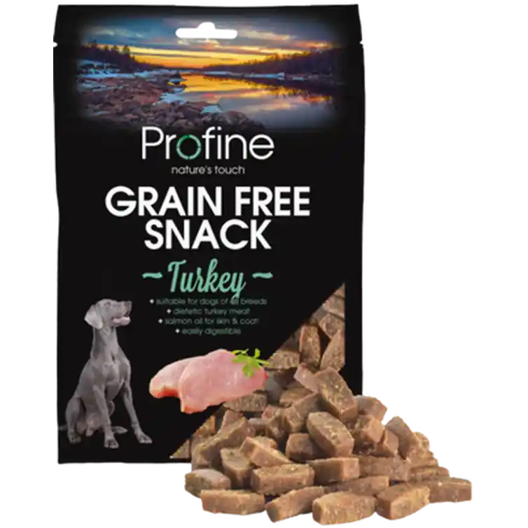 Dog Grain Free Semi Moist Snack Turkey 200g Utförsäljning