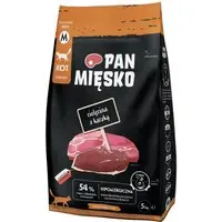 Pan Mięsko Cat Medium kalv med anka - Ekonomipack 2 x 5 kg Lågt pris