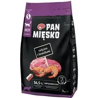 Pan Mięsko Cat kalv med räkor Small - 5 kg prisnedsättning