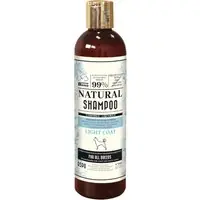 Rabatt Super Beno Natural Shampoo för ljus päls - 2 x 300 ml
