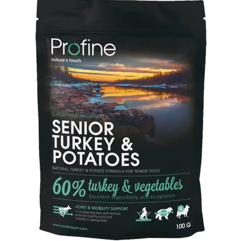 Dog Dry Food Senior Turkey & Potatoes 3 kg Snabb leverans