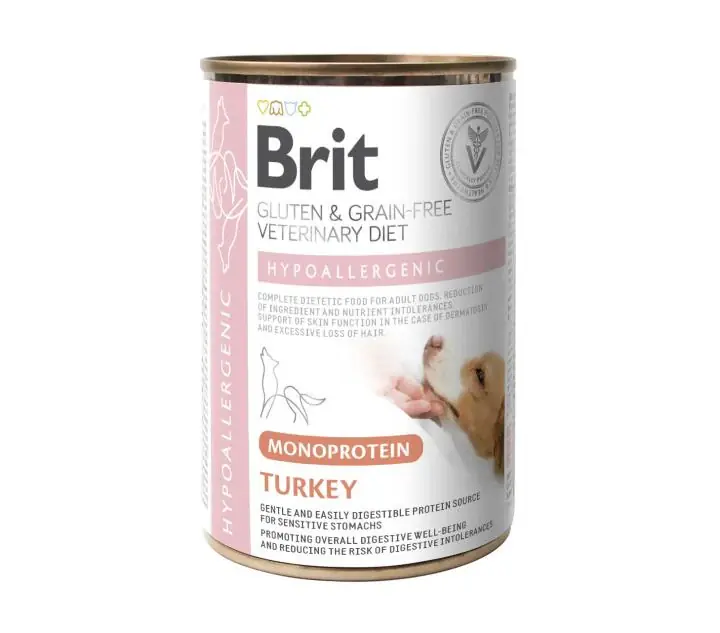 Brit Hypoallergenic Kalkon 400 g för hundar Billigare