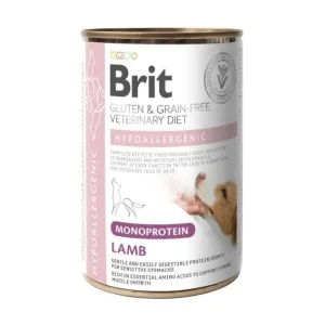 Bästa pris Brit Hypoallergenic Lamm 6 x 400 g för hundar