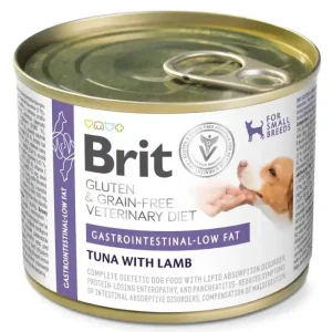 Brit Gastrointestinal low fat tonfisk med lamm för hundar 6 x 200 g Sista chansen