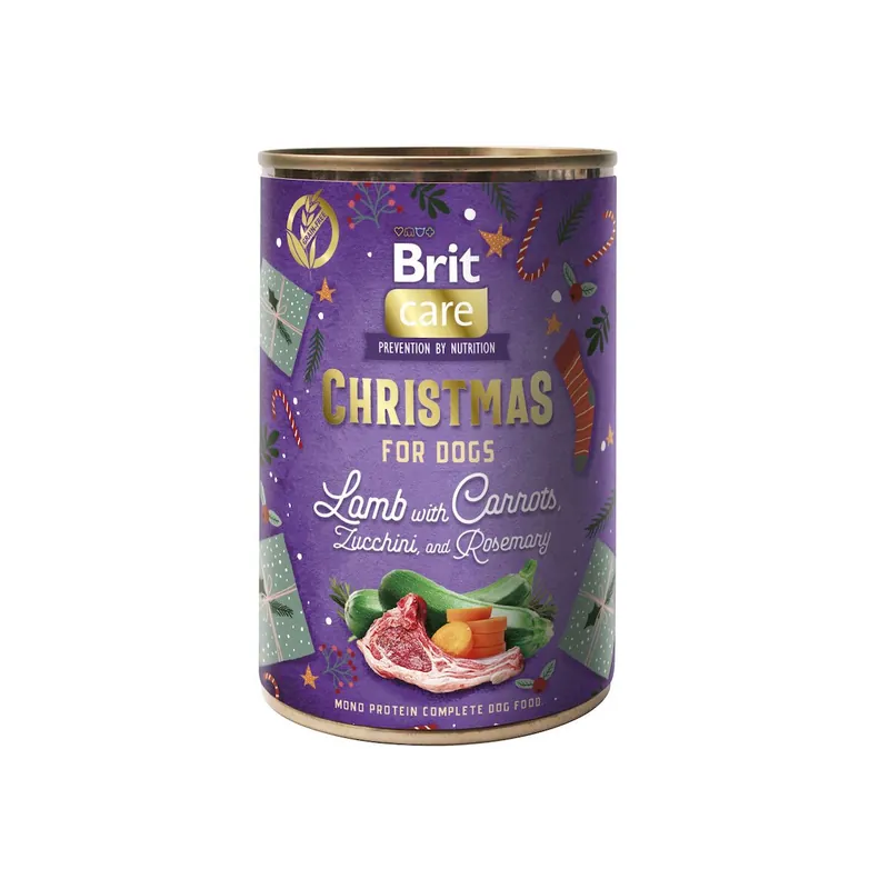 Brit Care Dog Adult Christmas Monoprotein Lamb 400 g Kampanjpris