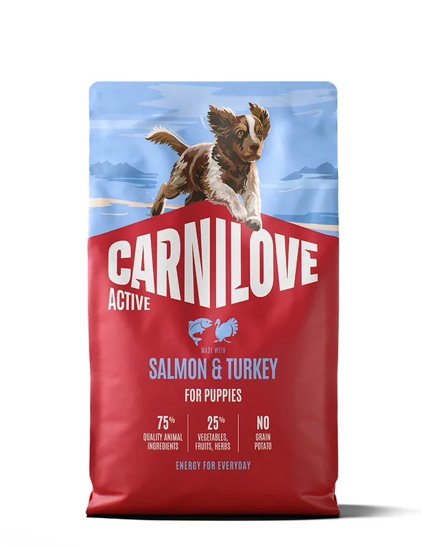 Rea Salmon & Turkey Puppy Torrfoder för Valpar - 12 kg