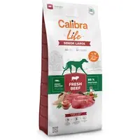 Calibra Life Senior Large Breed med färskt nötkött - Ekonomipack 2 x 12 kg Populär
