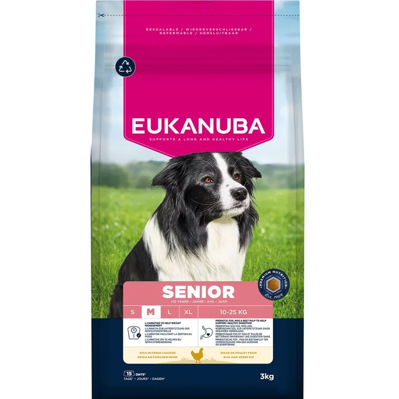 Eukanuba Dog Senior Medium Breed Rabatt