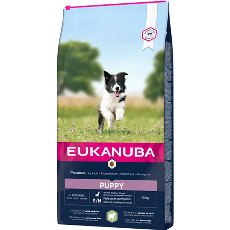 Bästa pris Dog Puppy & Junior S/M Lamb & Rice Hundfoder 2,5kg
