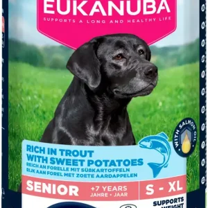 Begränsat erbjudande Dog Senior Trout with Sweet potatoes 400g