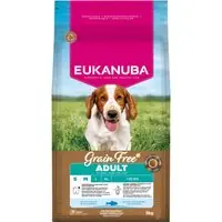Säker betalning Eukanuba Grain Free Adult Small & Medium Ocean Fish - 3 kg