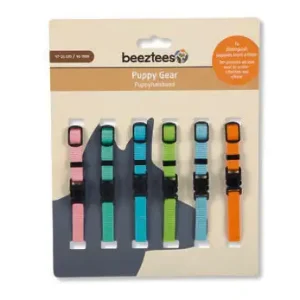 Beeztees valphalsband 6-pack 17–25 cm färgmix Köp online