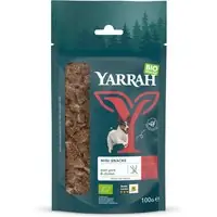 Yarrah Ekologisk Mini Snack för hundar - Ekonomipack 3 x 100 g Endast idag