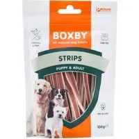 Endast idag Boxby Strips Chicken & Fish - 100 g