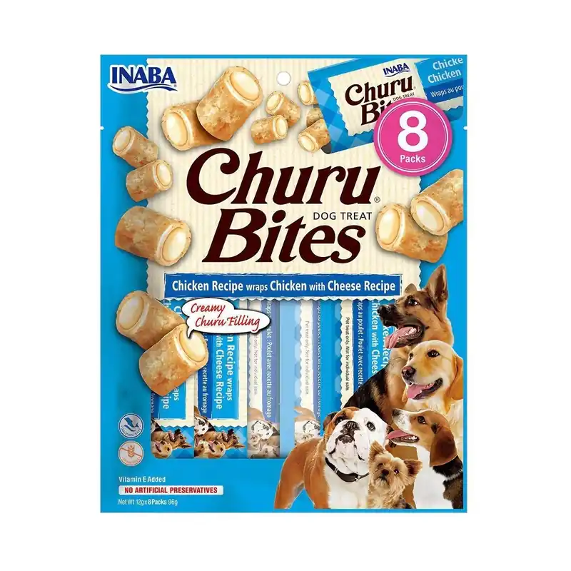 Churu Hundgodis Wraps med Kyckling och Ost 8 st Beställ nu