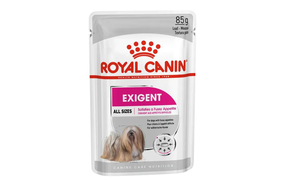 Populär Royal Canin Exigent våtfoder för hundar 85 g PROVFÖRPACKNING