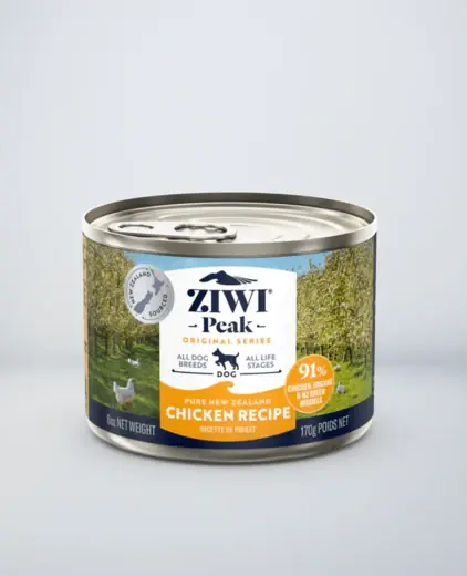 ZiwiPeak kyckling för hundar 12 x 170 g Premium