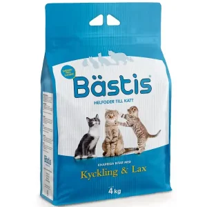 Populärt val Bästis Kyckling & Lax 4 kg