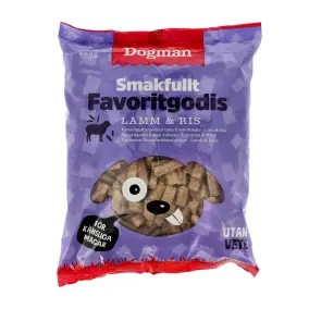 Dogman Favoritgodis lamm och ris Nyhet