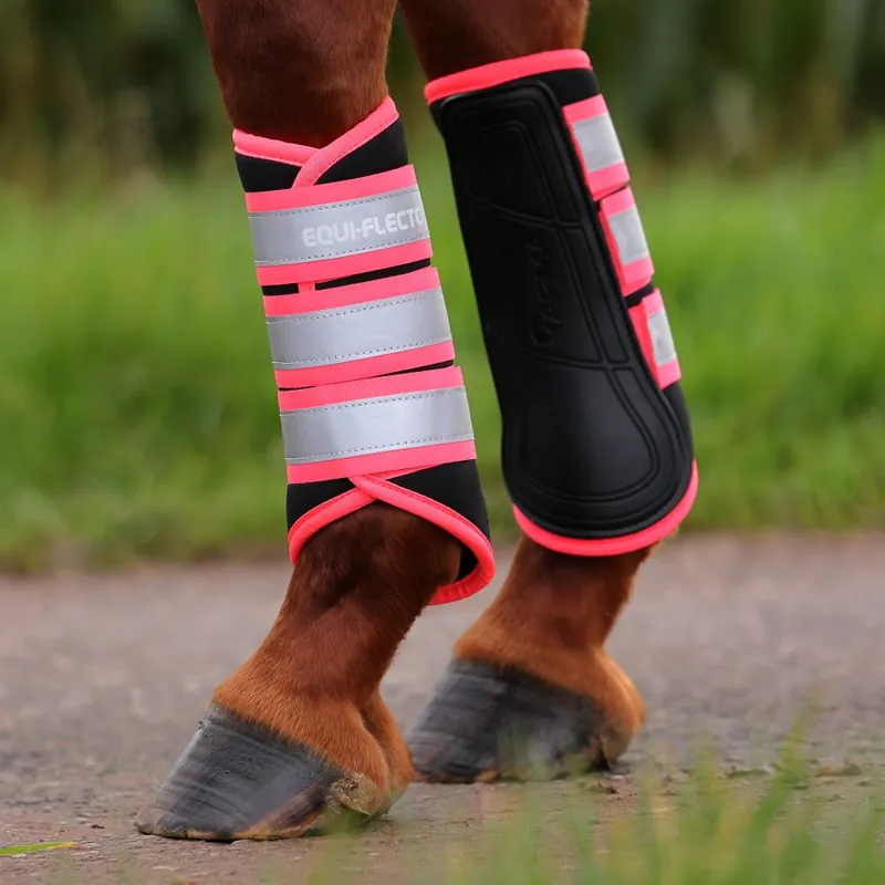 Benskydd ARMA EQUI-FLECTOR®, Rosa Säker betalning