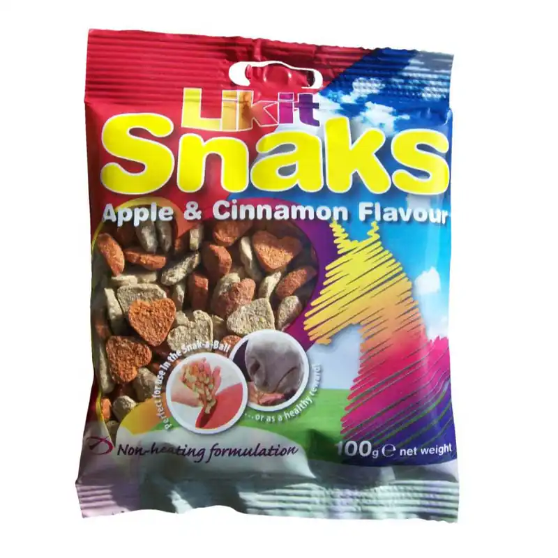 LIKIT Snaks Apple & Cinnamon 100g Expressleverans