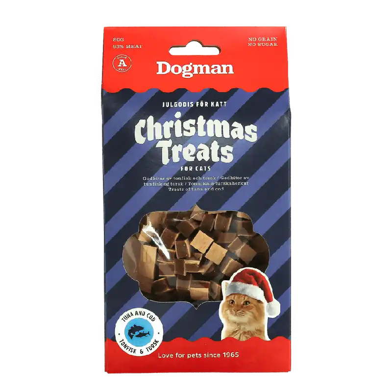 Beställ idag Julgodis Katt 80g