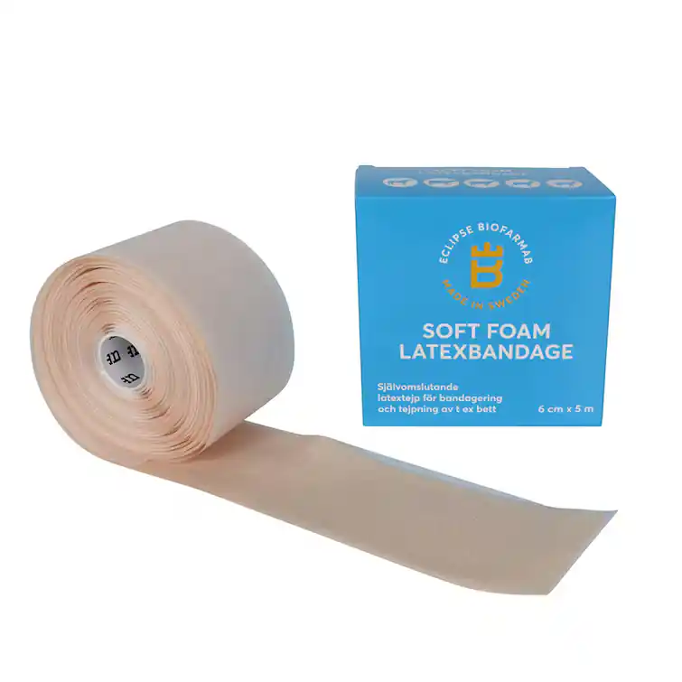 Endast idag Soft Foam Latexbandage för bett mm